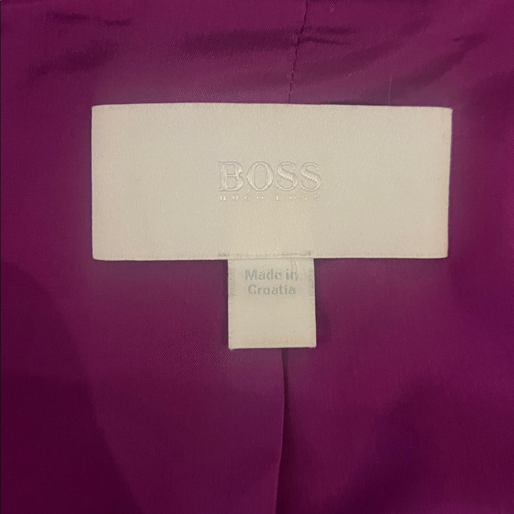 Hugo Boss Magenta Women's Blazer - Picture 2 of 2